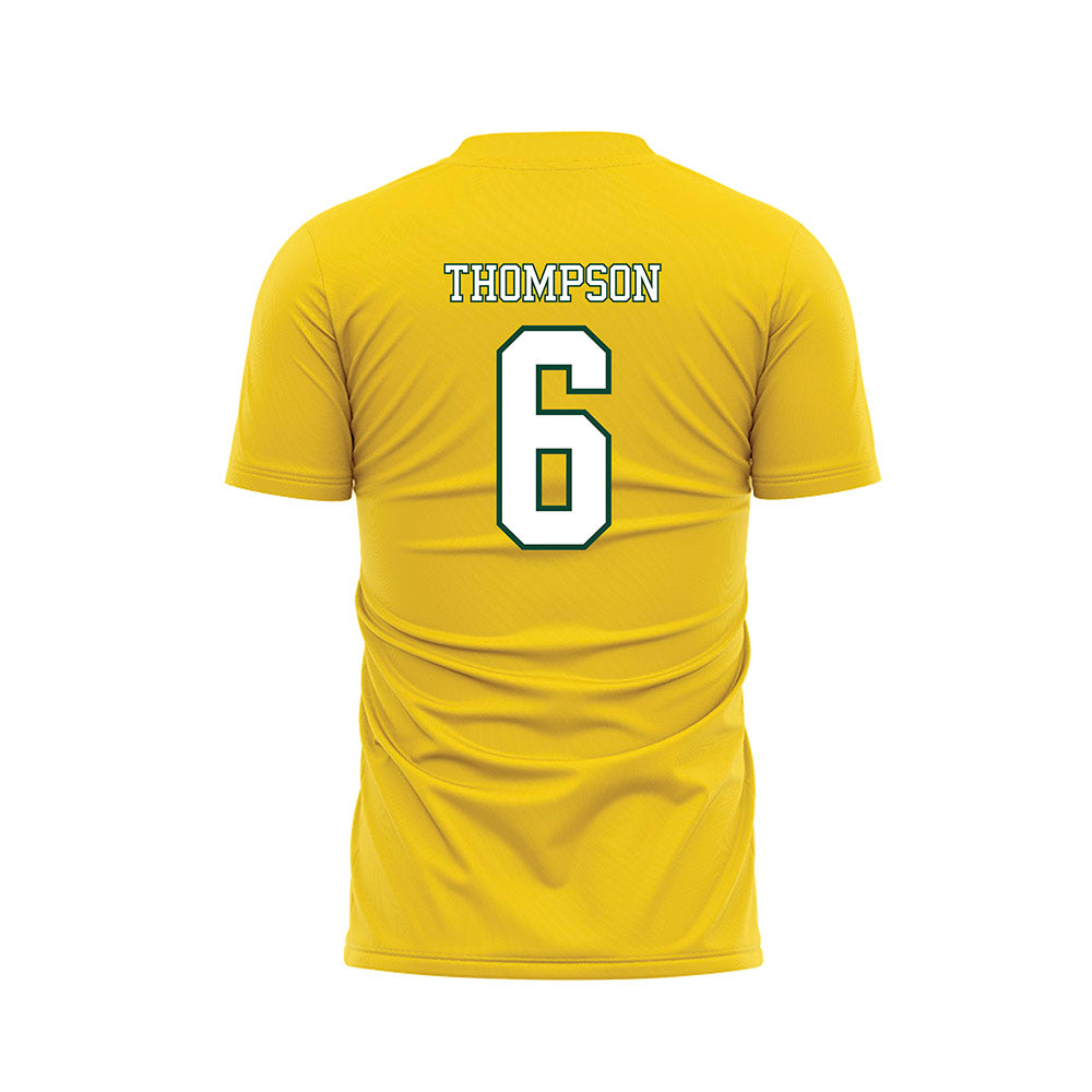 UVM - NCAA Men's Soccer : Connor Thompson - Gold Soccer Jersey-1
