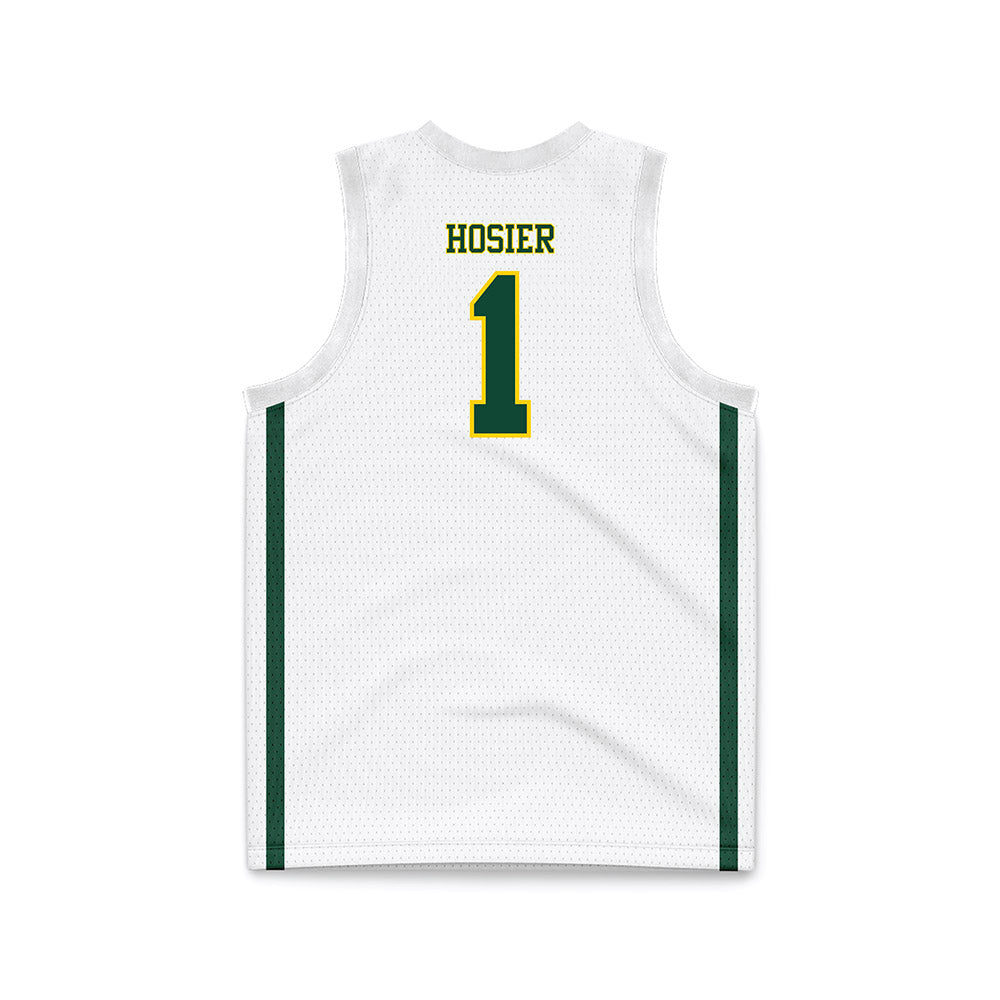 UVM - NCAA Women's Basketball : Jacklynn Hosier - White Basketball Jersey-1