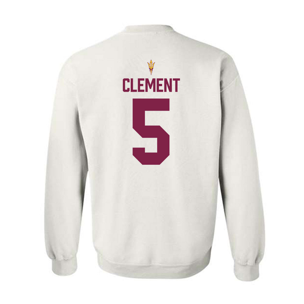 Arizona State - NCAA Beach Volleyball : Tori Clement - Crewneck Sweatshirt-1