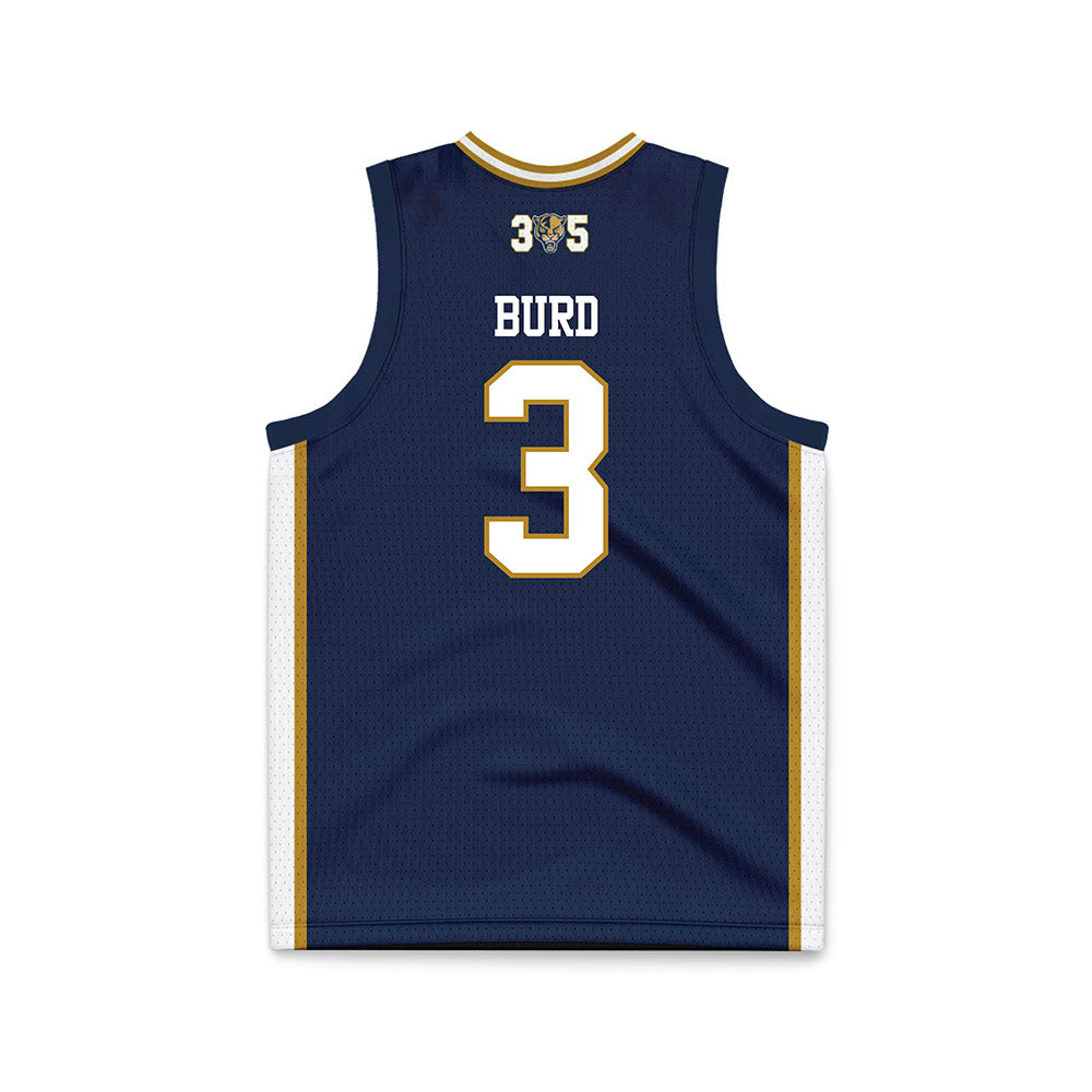 FIU - NCAA Women's Basketball : Riley Burd - Road Blue Basketball Jersey-1
