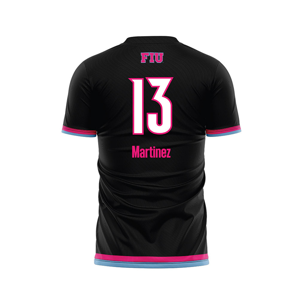 FIU - NCAA Women's Soccer : Ashly Yoselin Martinez - Vice Black Soccer Jersey-1