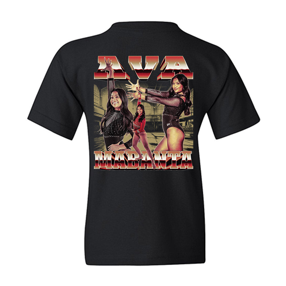 DU - NCAA Women's Gymnastics : Ava Mabanta - Player Collage Youth T-Shirt-1