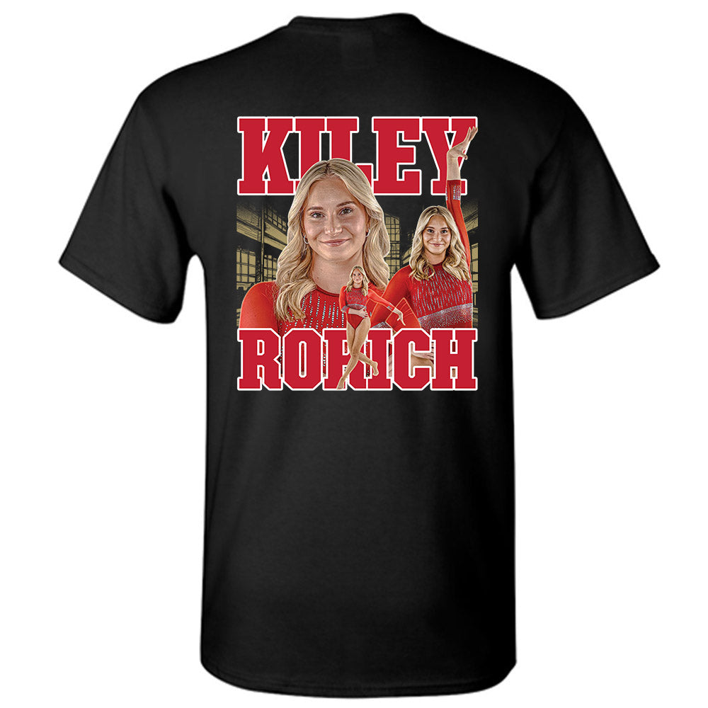 DU - NCAA Women's Gymnastics : Kiley Rorich - Player Collage T-Shirt-1