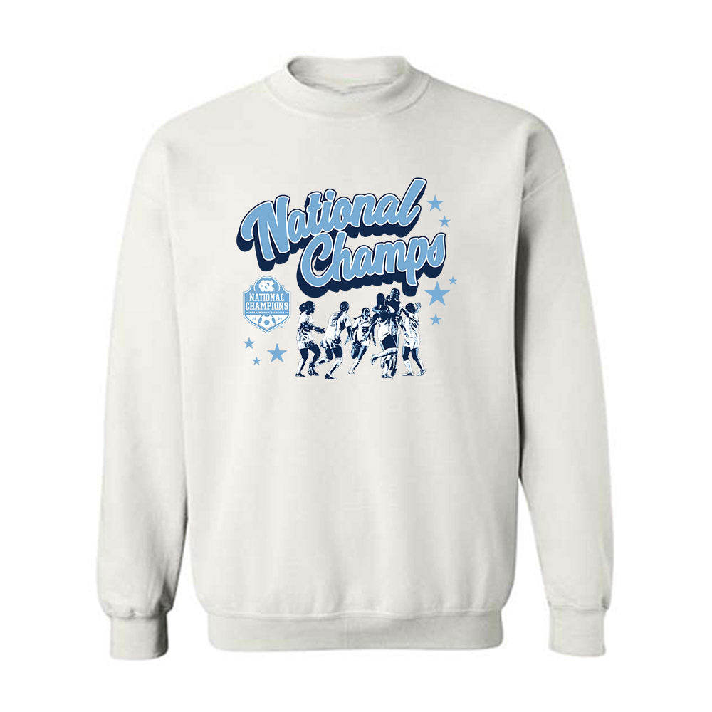 UNC - NCAA Women's Soccer : Kate Faasse - Celebration Graphic Crewneck Sweatshirt-0
