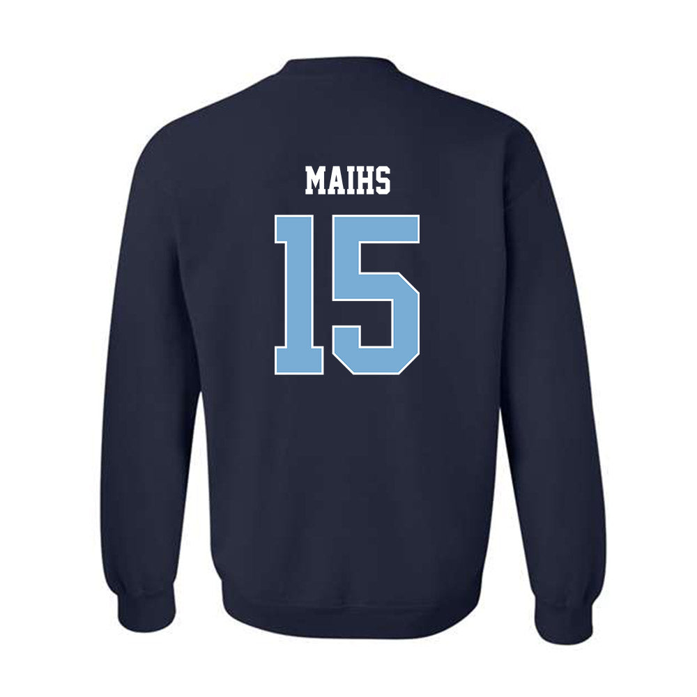 UNC - NCAA Women's Soccer : Emilie Maihs - Why Not Us Crewneck Sweatshirt-1