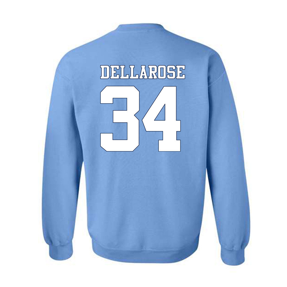 UNC - NCAA Women's Soccer : Tessa Dellarose - Vintage Carolina Blue Championship Crewneck Sweatshirt-1