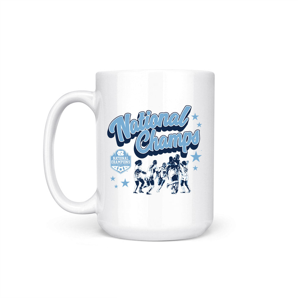 UNC - NCAA Women's Soccer : abby gundry - National Champs Coffee Mug-1