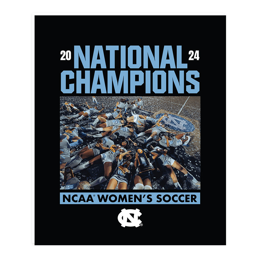 UNC - NCAA Women's Soccer : Kate Faasse - National Champs v2 Poster 20x24-0