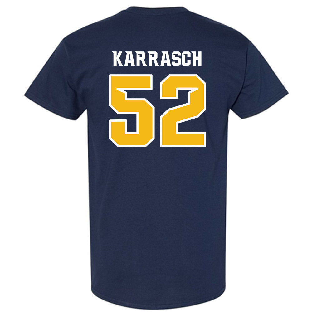 Northern Arizona - NCAA Football : Mattis Karrasch - Kiss My Axe V1 Classic Shersey T-Shirt-1