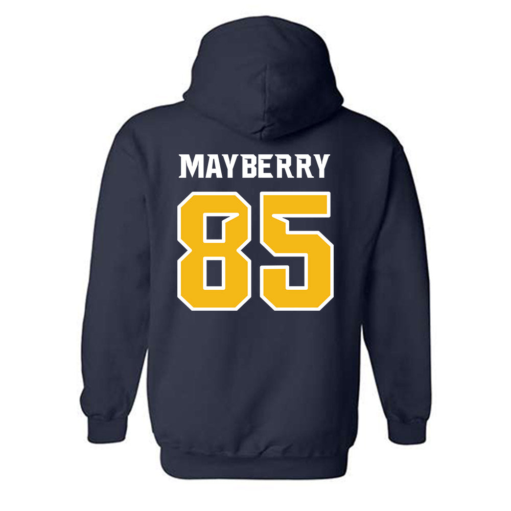 Northern Arizona - NCAA Football : Javery Mayberry - Kiss My Axe V3 Classic Shersey Hooded Sweatshirt-1