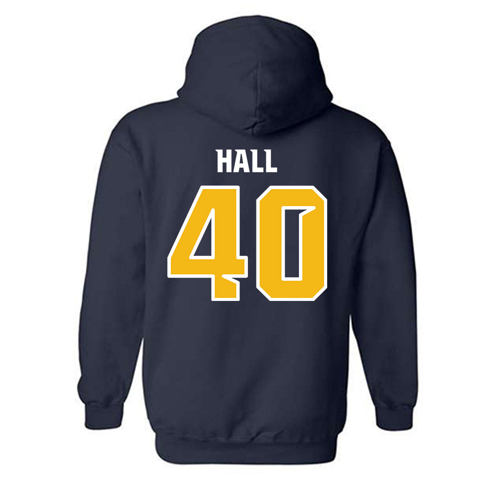 Northern Arizona - NCAA Football : Cory Hall - Kiss My Axe V3 Classic Shersey Hooded Sweatshirt-1