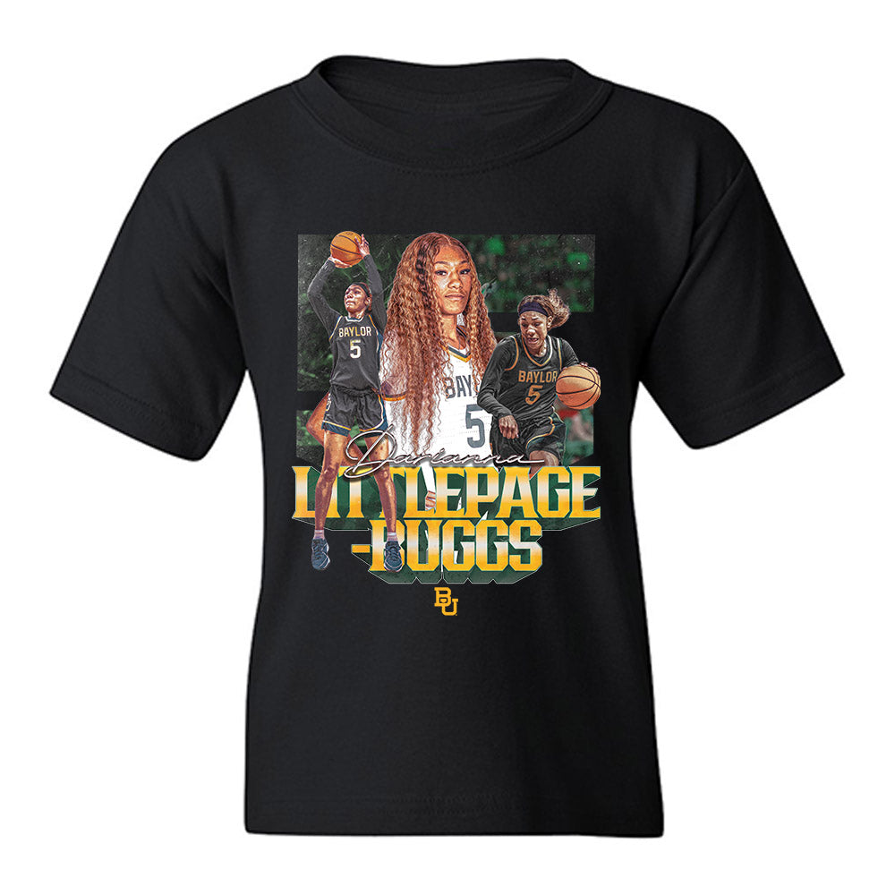 Baylor - NCAA Women's Basketball : Darianna Littlepage-Buggs - Youth T-Shirt-0