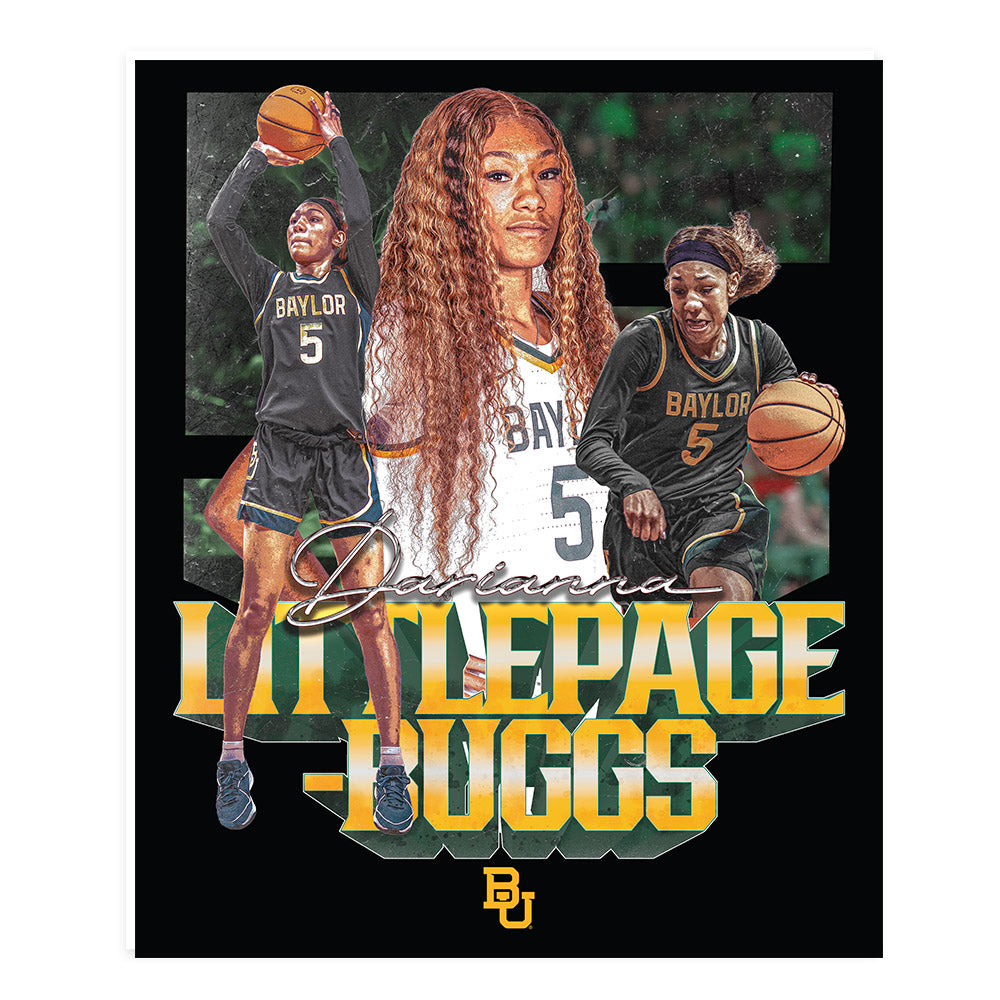 Baylor - NCAA Women's Basketball : Darianna Littlepage-Buggs - Poster 20x24-0