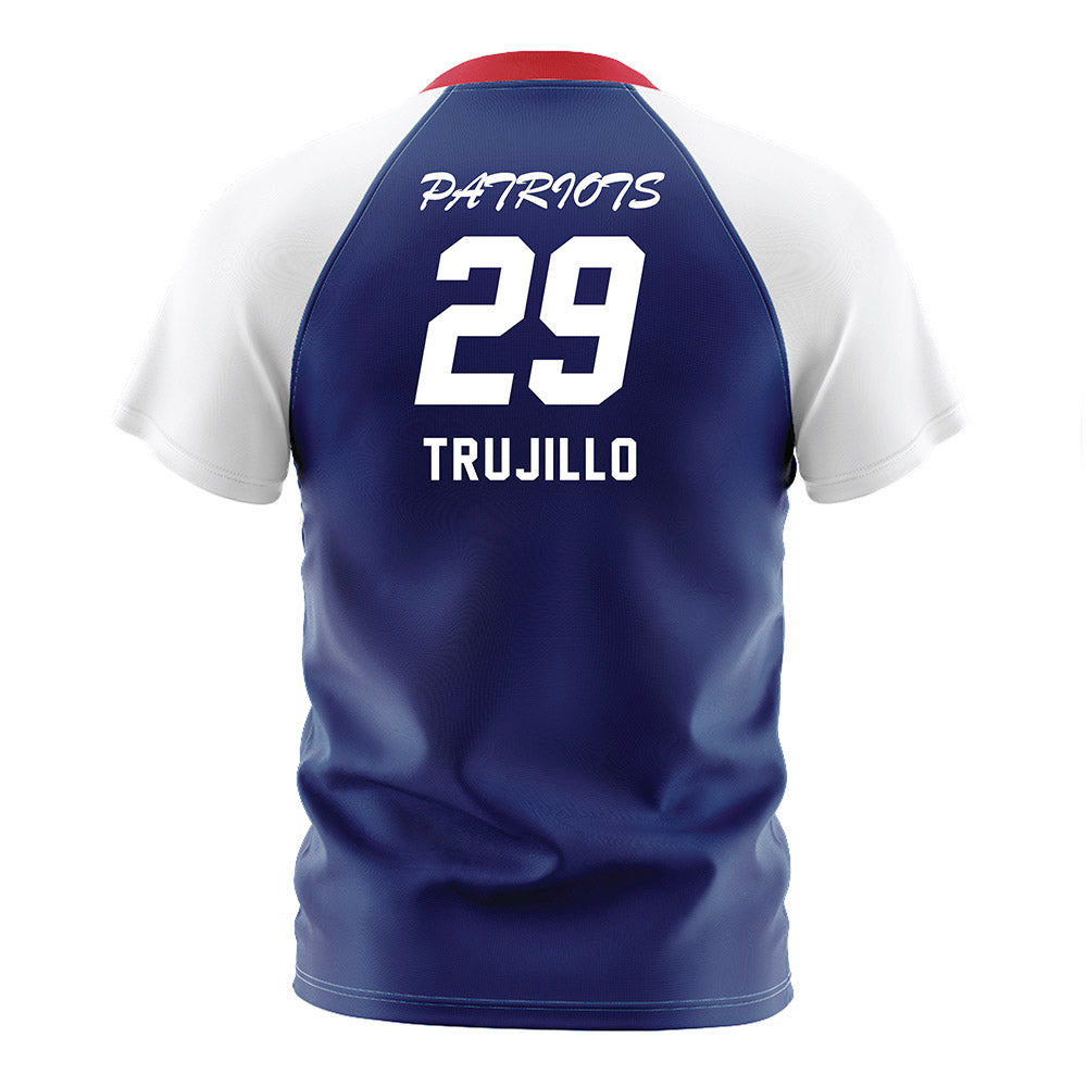 Francis Marion - NCAA Men's Soccer : Sebastian Trujillo - Blue Soccer Jersey-1