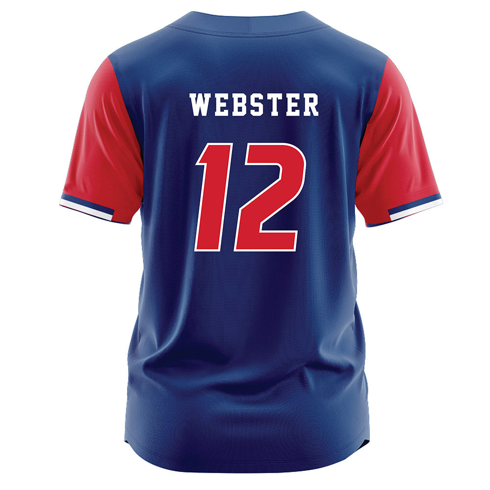 Francis Marion - NCAA Softball : Rylie Webster - Blue Jersey-1