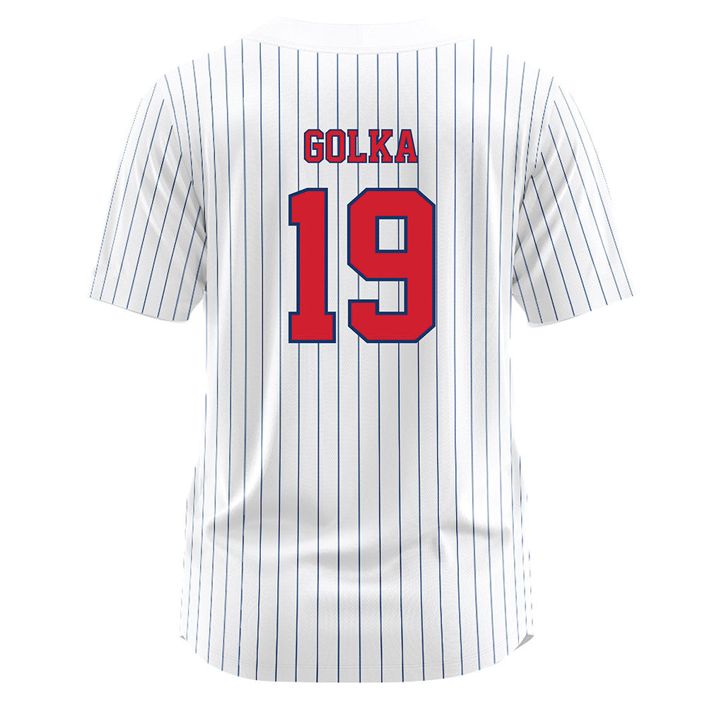 Francis Marion - NCAA Softball : Madelyn Golka - White Jersey-1