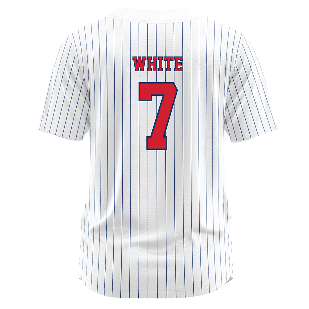 Francis Marion - NCAA Softball : Madalyn White - White Jersey-1