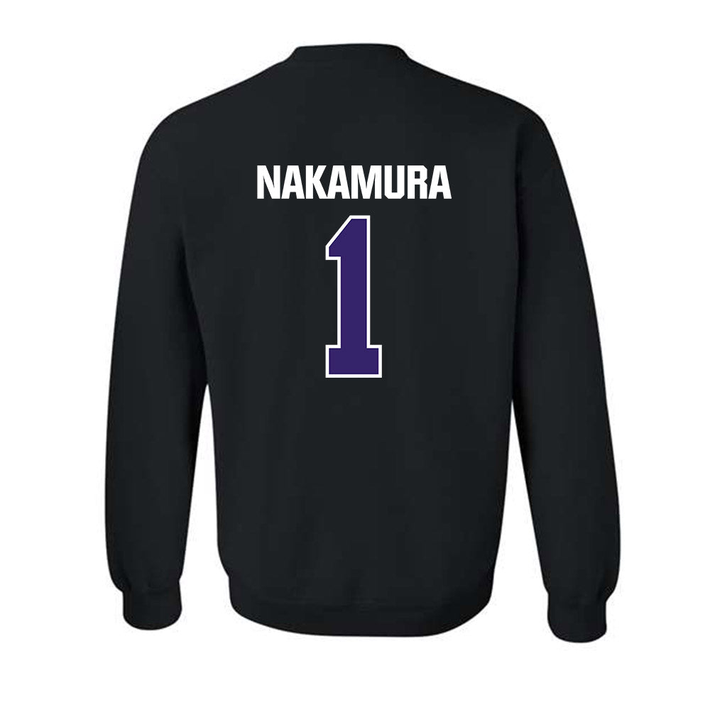 Portland - NCAA Baseball : Logan Nakamura - Crewneck Sweatshirt-1