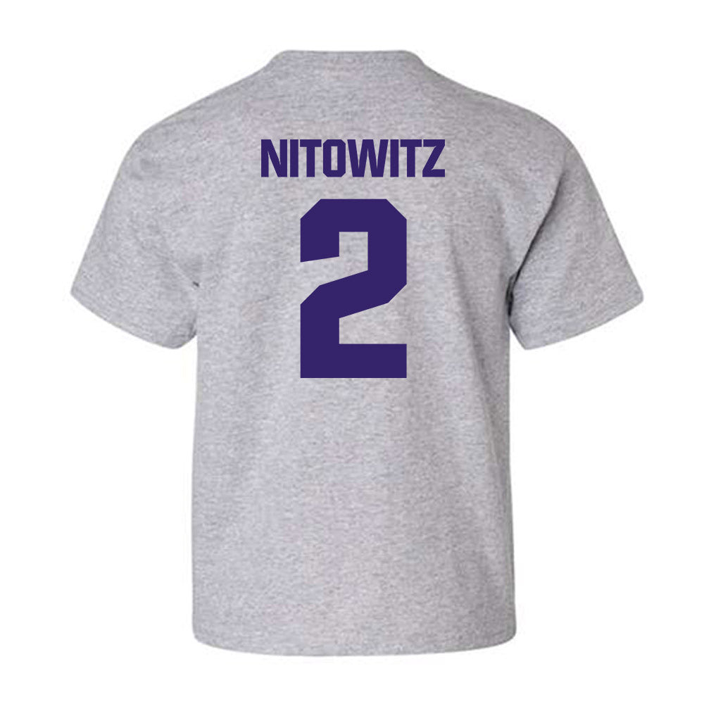 Portland - NCAA Baseball : Cody Nitowitz - Classic Shersey Youth T-Shirt-1