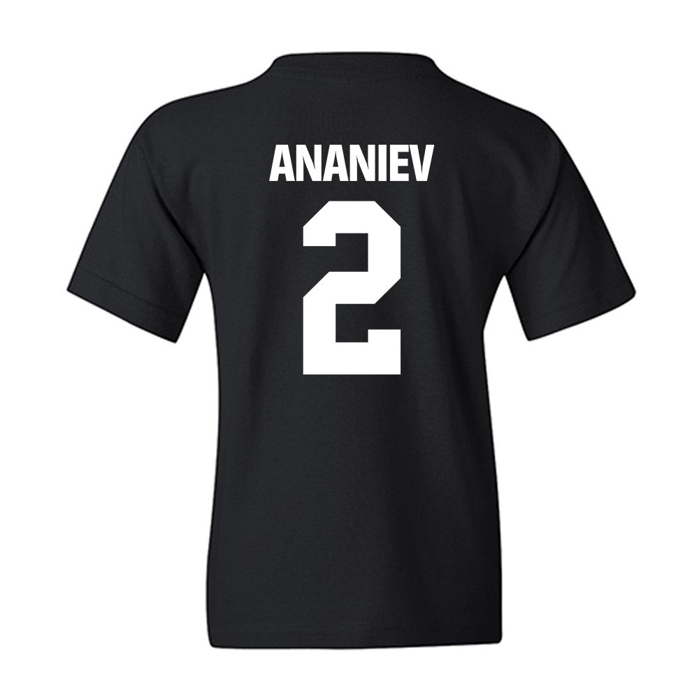 Portland - NCAA Women's Basketball : Dyani Ananiev - Youth T-Shirt-1