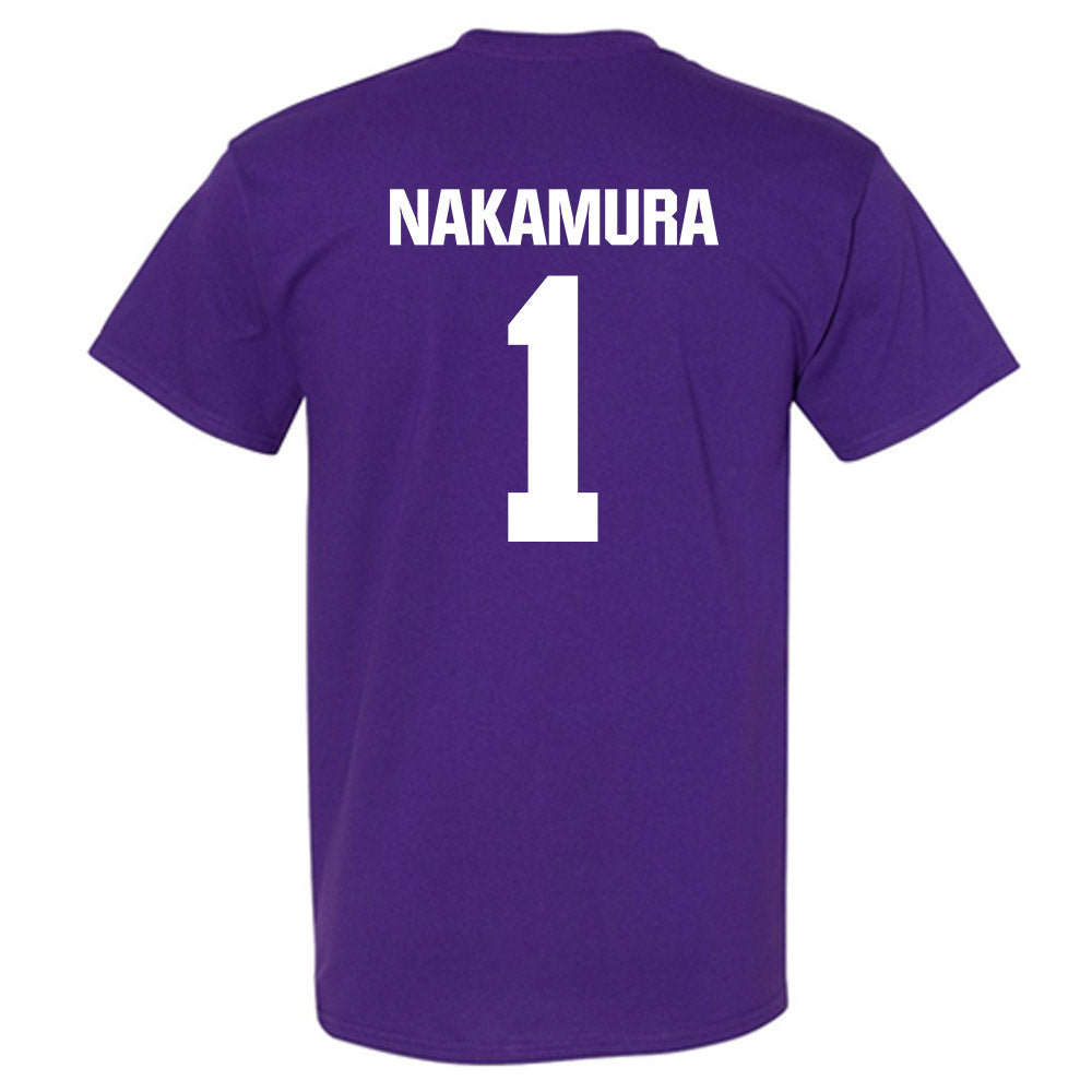Portland - NCAA Baseball : Logan Nakamura - T-Shirt-1