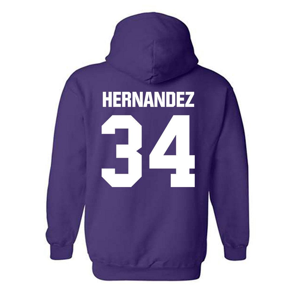Portland - NCAA Men's Soccer : Miguel-Angel Hernandez - Hooded Sweatshirt-1
