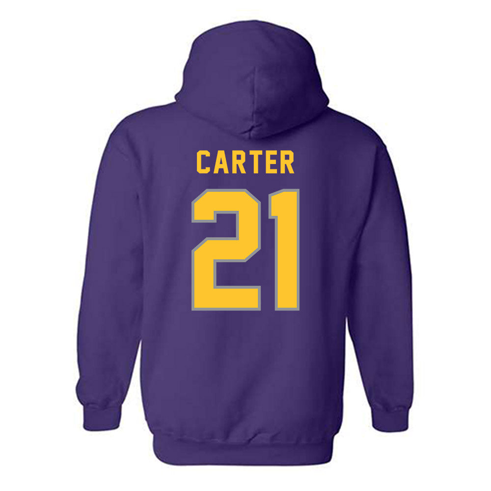PVAMU - NCAA Football : Tevin Carter - Classic Shersey Hooded Sweatshirt-1
