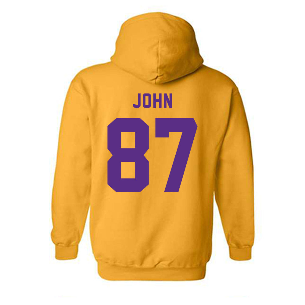 PVAMU - NCAA Football : Ethan John - Classic Shersey Hooded Sweatshirt-1