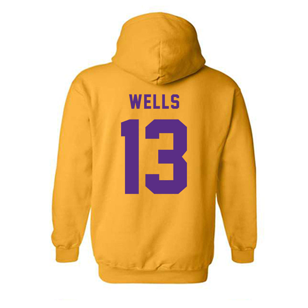 PVAMU - NCAA Men's Basketball : Cory Wells - Classic Shersey Hooded Sweatshirt-1