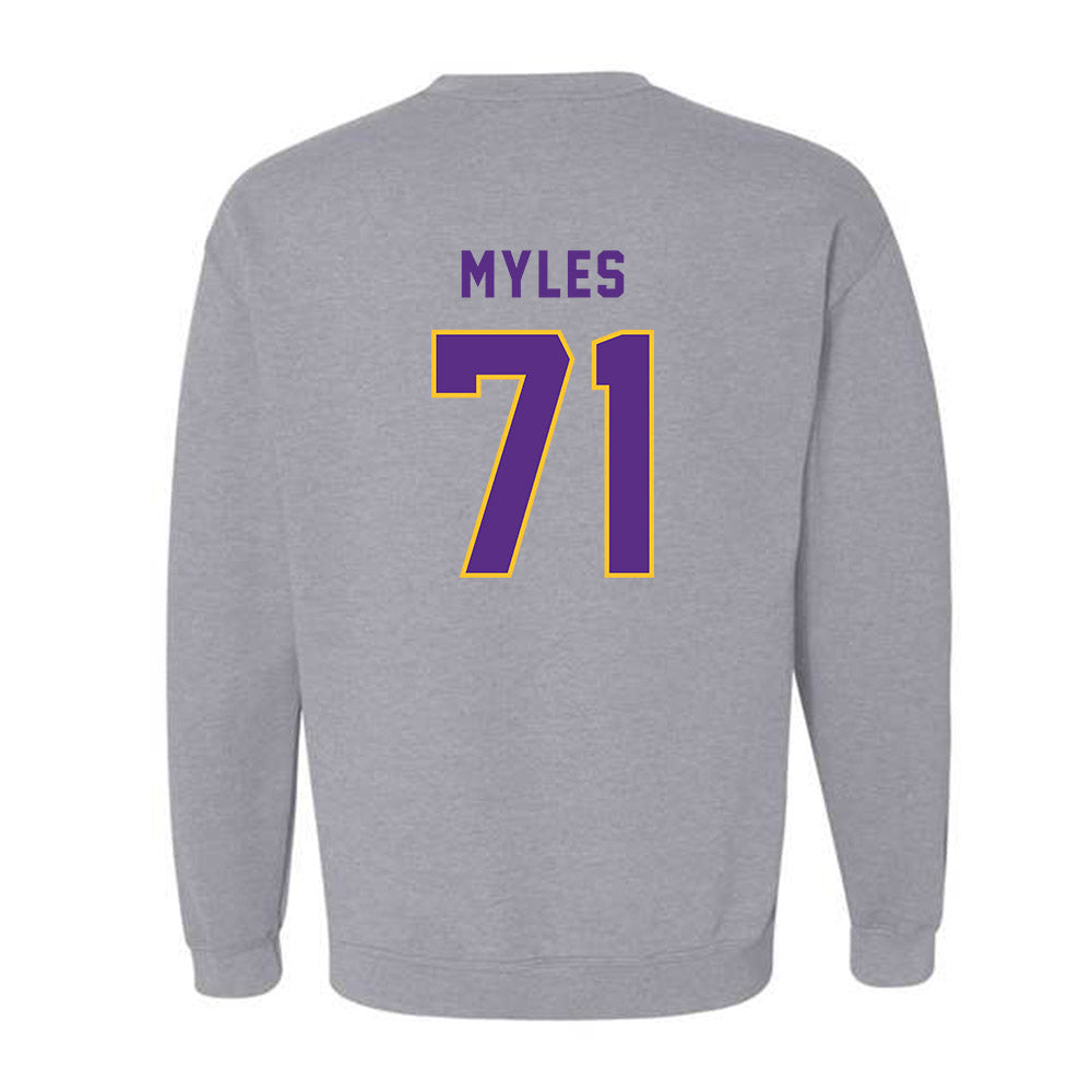 PVAMU - NCAA Football : Xyler Myles - Classic Shersey Crewneck Sweatshirt-1