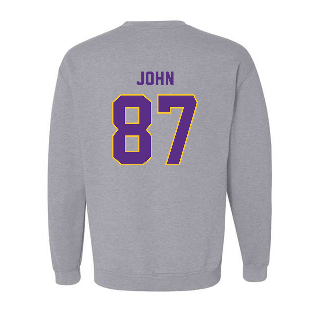 PVAMU - NCAA Football : Ethan John - Classic Shersey Crewneck Sweatshirt-1