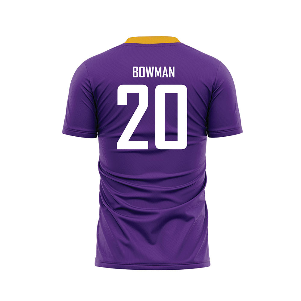 PVAMU - NCAA Women's Soccer : Brooke Bowman - Purple Soccer Jersey-1