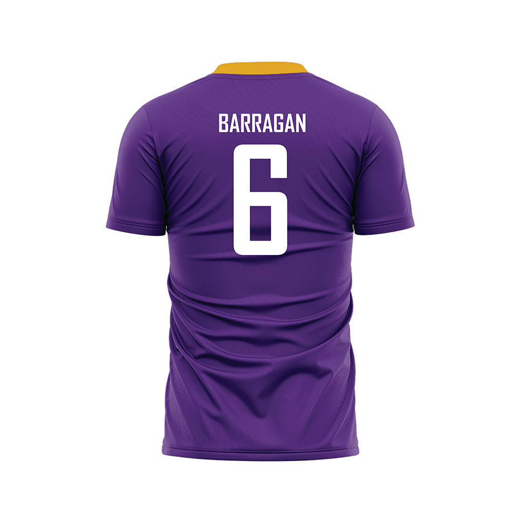 PVAMU - NCAA Women's Soccer : Destiny Barragan - Purple Soccer Jersey-1