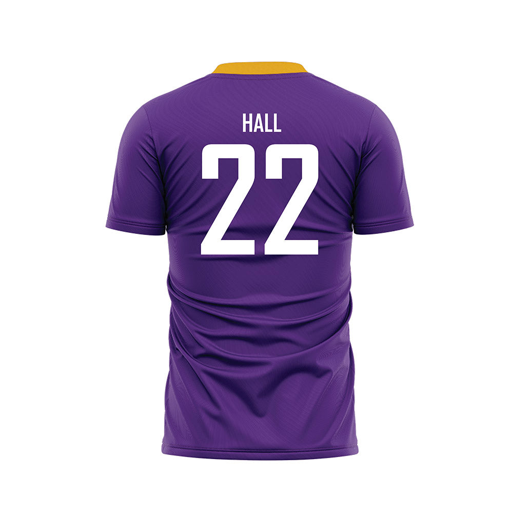 PVAMU - NCAA Women's Soccer : Ashanti Hall - Purple Soccer Jersey-1