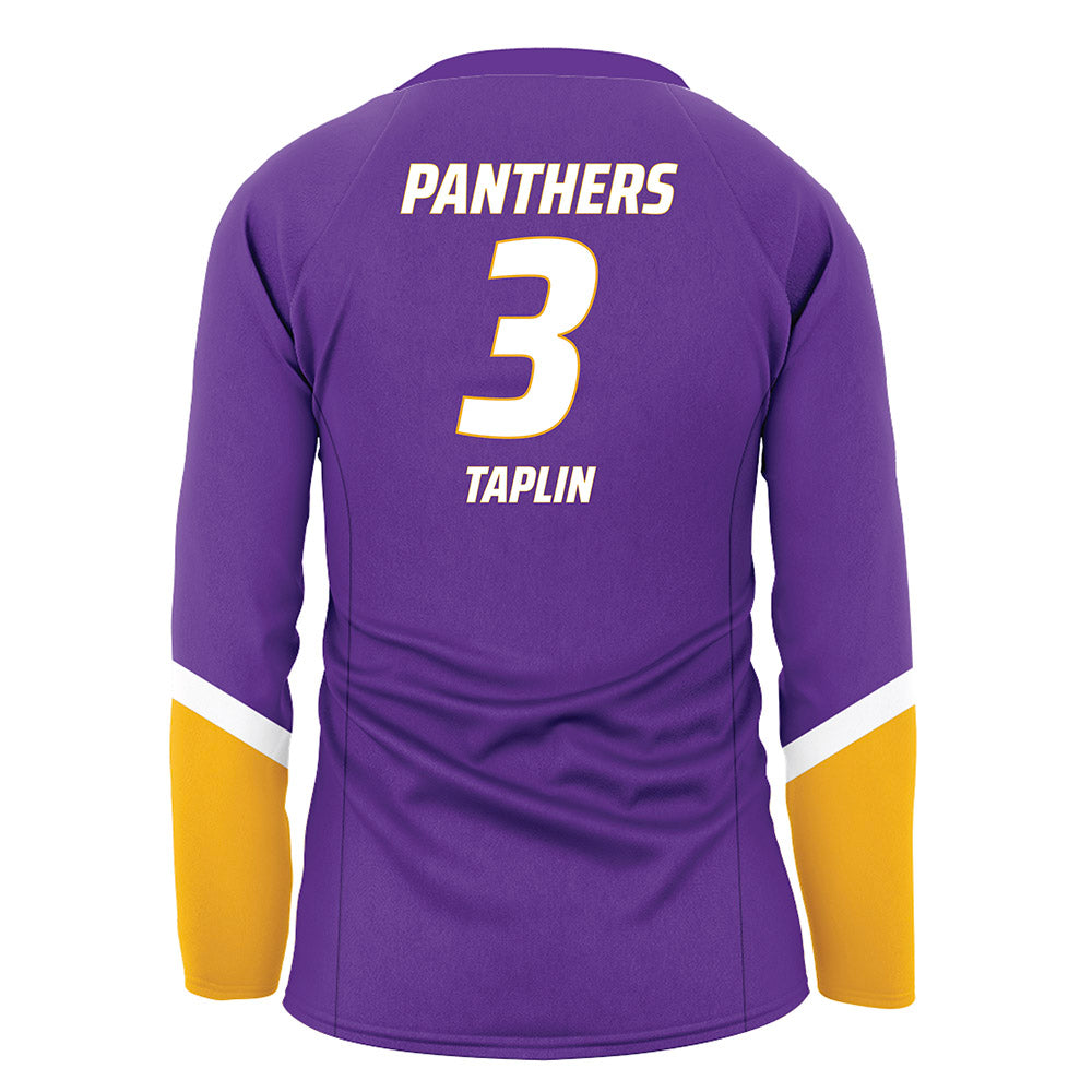 PVAMU - NCAA Women's Volleyball : MaKinzie Taplin - Purple Volleyball Jersey-1