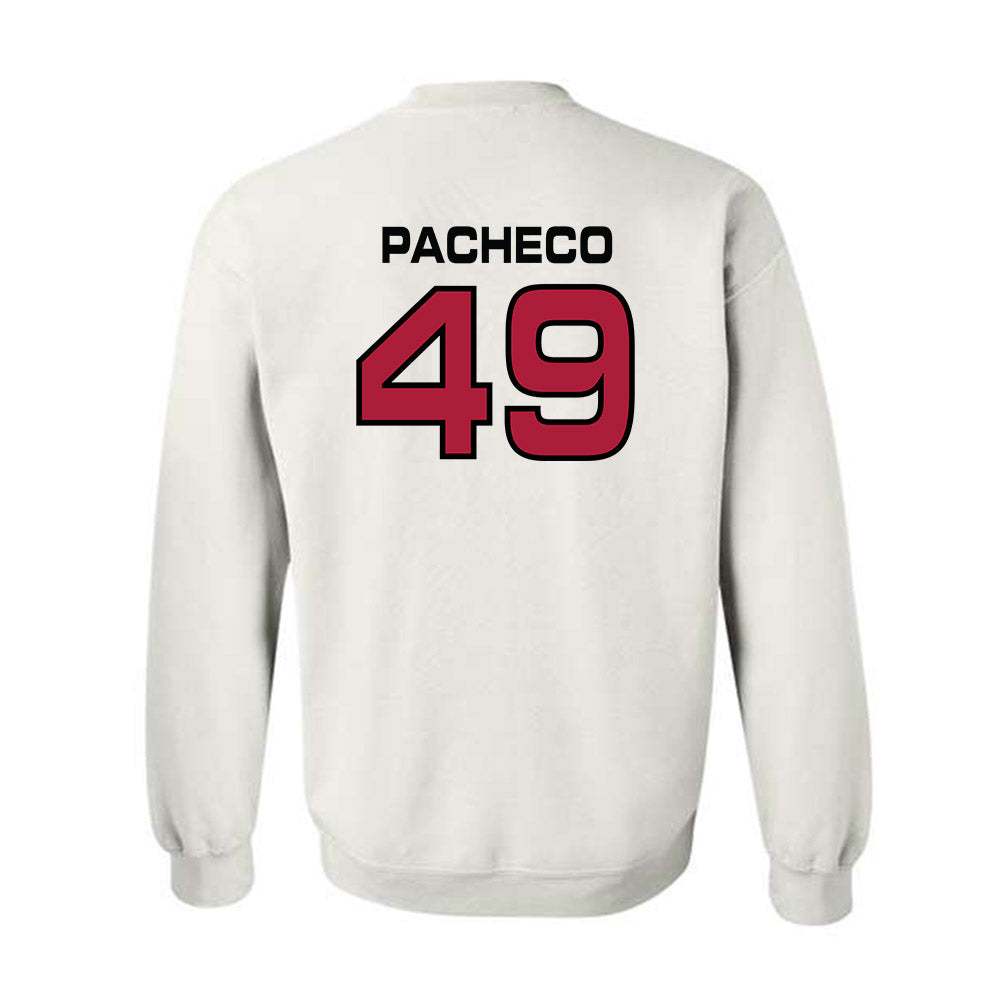CWU - NCAA Football : Quinton Pacheco - Classic Shersey Crewneck Sweatshirt-1