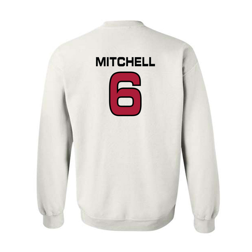 CWU - NCAA Football : Jerimyah Mitchell - Classic Shersey Crewneck Sweatshirt-1