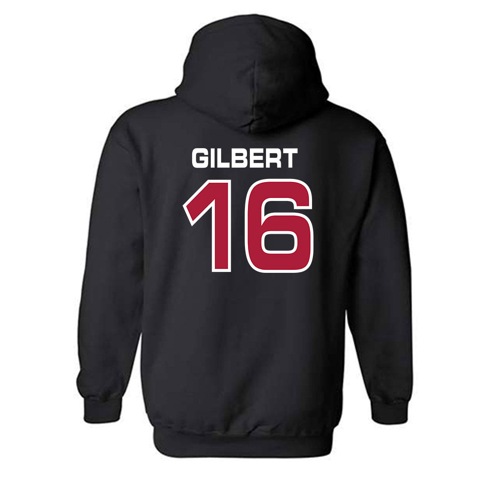 CWU - NCAA Softball : Ellie Gilbert - Classic Shersey Hooded Sweatshirt-1