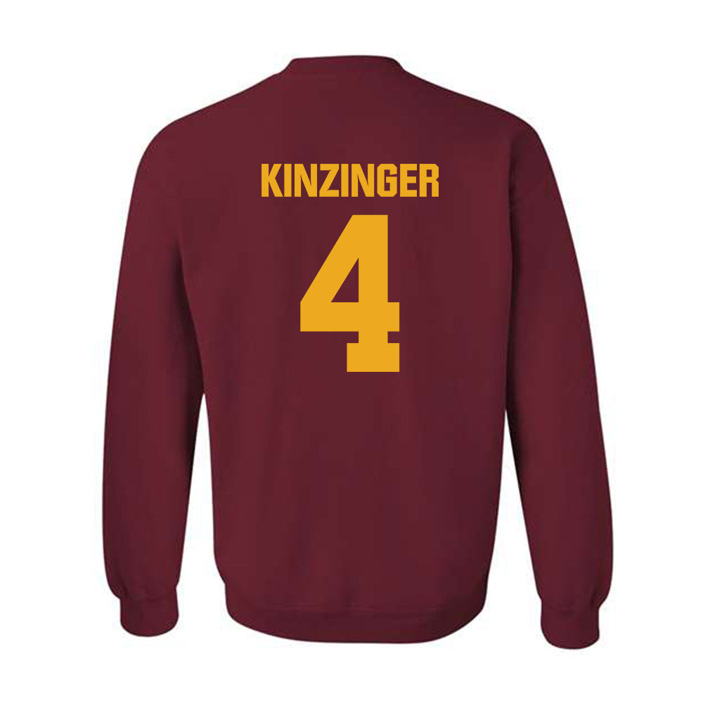 undefined - NCAA Women's Soccer : Karley Kinzinger - Classic Shersey Crewneck Sweatshirt-1