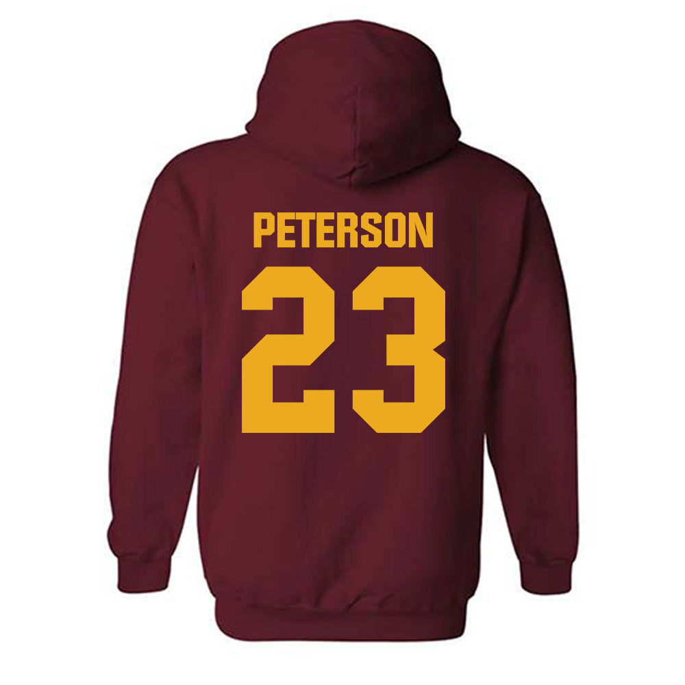 UMSL - NCAA Women's Basketball : Abby Peterson - Classic Shersey Hooded Sweatshirt-1