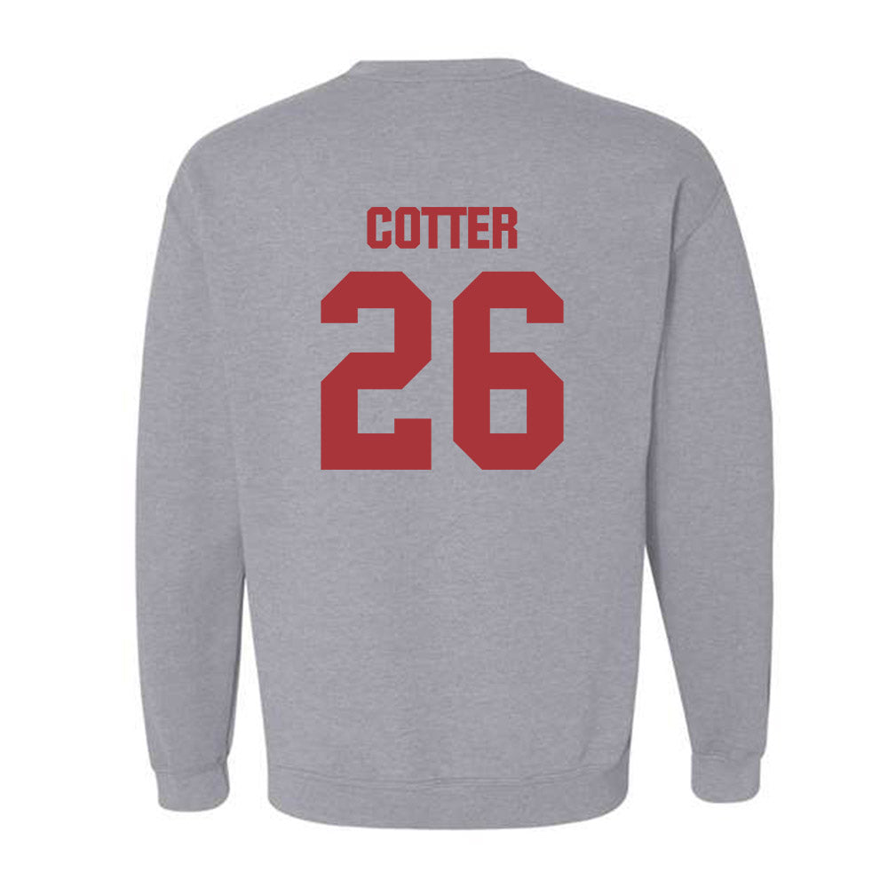 undefined - NCAA Women's Soccer : Danni Cotter - Crewneck Sweatshirt-1