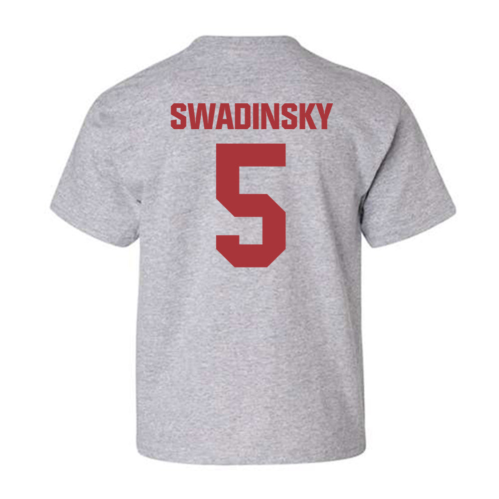 UMSL - NCAA Women's Basketball : Addi Swadinsky - Youth T-Shirt-1