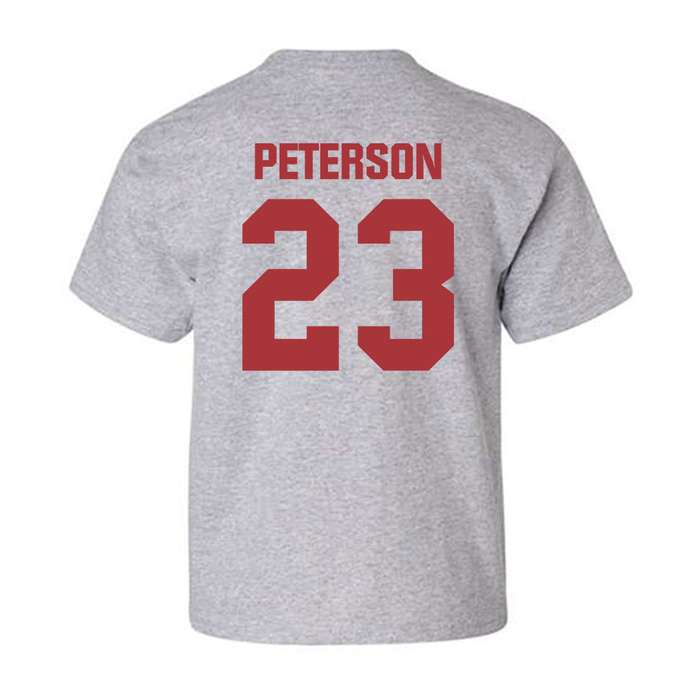 UMSL - NCAA Women's Basketball : Abby Peterson - Youth T-Shirt-1