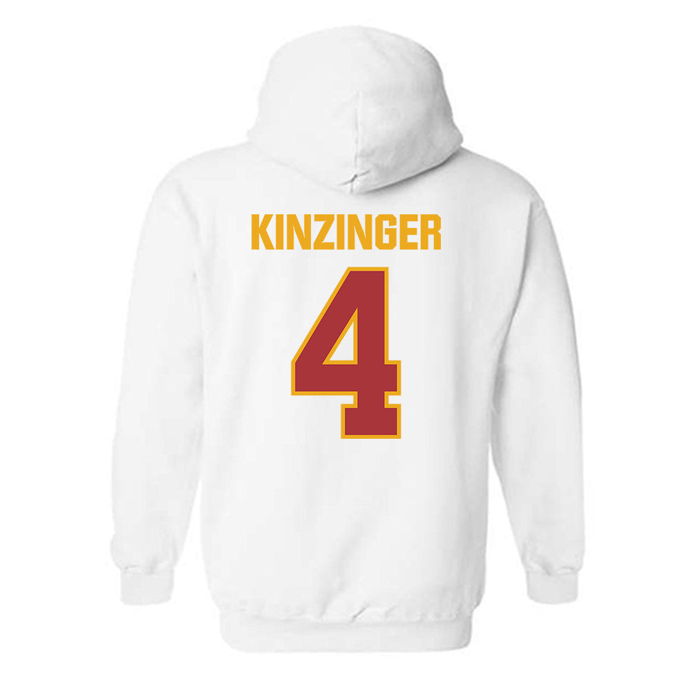 undefined - NCAA Women's Soccer : Karley Kinzinger - Classic Shersey Hooded Sweatshirt-1