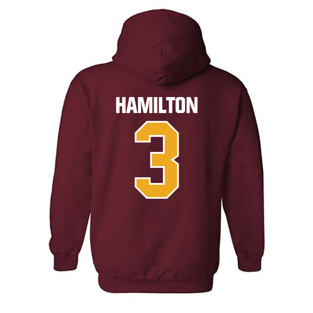 UMSL - NCAA Men's Basketball : Jake Hamilton - Hooded Sweatshirt-1