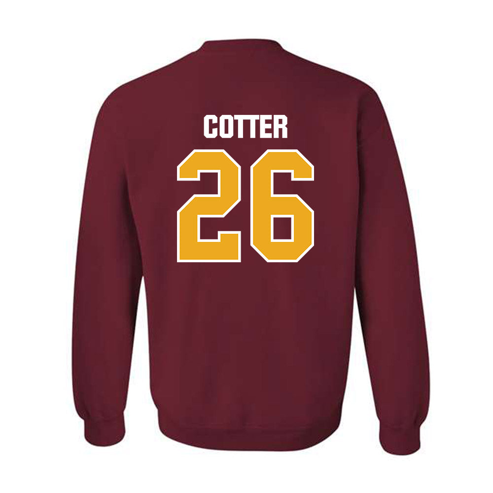undefined - NCAA Women's Soccer : Danni Cotter - Crewneck Sweatshirt-1