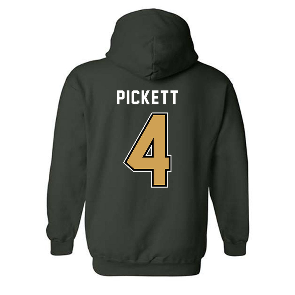 Wright State - NCAA Men's Basketball : Kellen Pickett - Hooded Sweatshirt-1