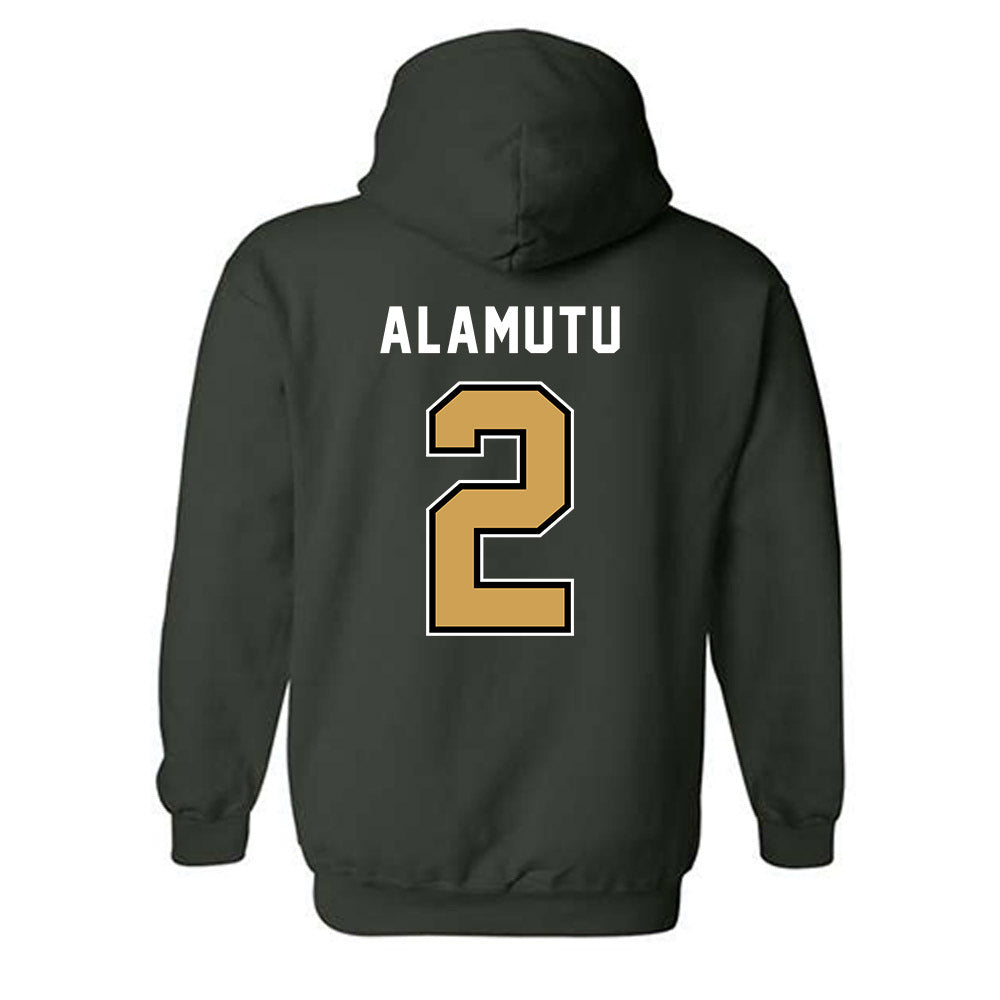 Wright State - NCAA Men's Basketball : Sam Alamutu - Hooded Sweatshirt-1