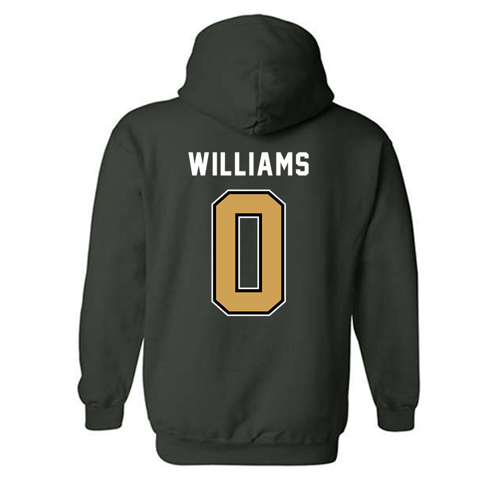 Wright State - NCAA Women's Basketball : Breezie Williams - Hooded Sweatshirt-1
