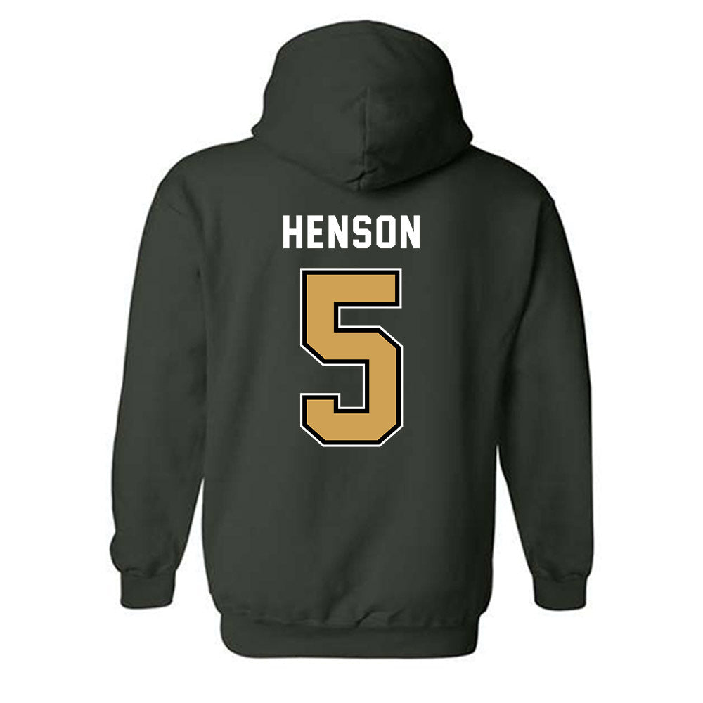 Wright State - NCAA Women's Basketball : Claire Henson - Hooded Sweatshirt-1